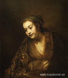 Porträtt av Hendrickje Stoffels