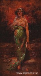 Orientalisk på tamburin