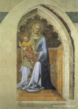 Madonna och barn med änglar Madonna och barn med änglar Gentile