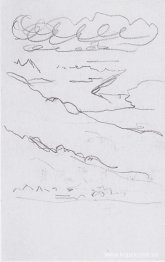 Thunsjön från stigen till plattan Schynigen