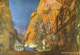 "Le dieu bleu" - scenografi
