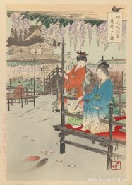 Tryck från serien Women's Customs and Manners