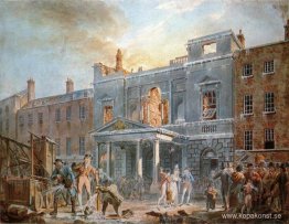Pantheon, morgonen efter elden