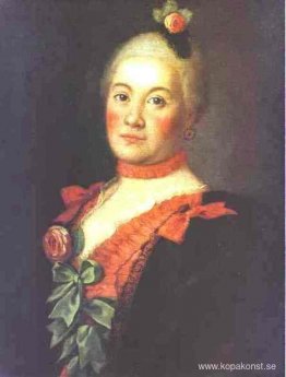 Porträtt av prinsessan T.A.Trubetzkaya
