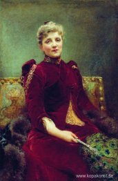 Porträtt av Hudenkova