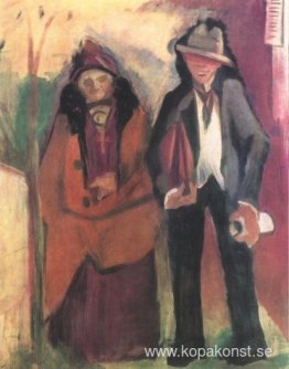 Fransk poet och hans mor