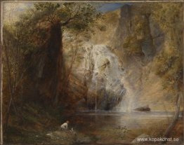 Vattenfallen, Pistil Mawddach, norra Wales 1836
