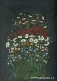 Stor bukett av vilda blommor