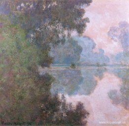 Morgon på Seine, nära Giverny