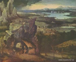 Landskap med St. Hieronymus