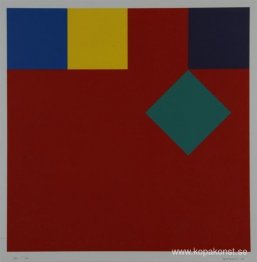 Förskjuten grön fyrkant