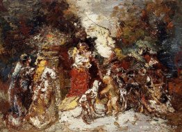 Rendezvous under den blommiga bower