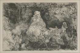 Jesus och hans föräldrar återvänder från Jerusalem