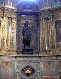 Staty av Johannes Döparen i Duomo di Siena