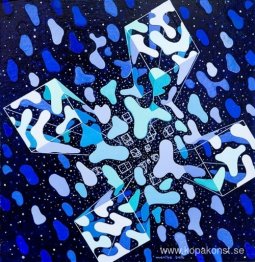 Integration 40 x 39 cmóleo sobre madeiraass