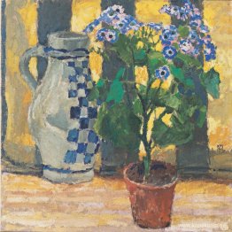 Blomkruka och keramikkanna