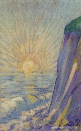 Soluppgång på havet