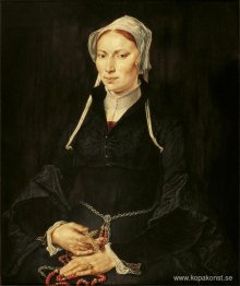 Målning av nunnan Hillegond Gerritsdr