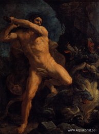 Hercules övervinner Lermas Hydra