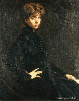 Porträtt av Mlle.M. Horsch