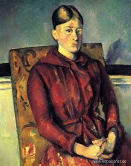 Madame Cezanne med en gul fåtölj