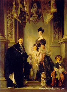 Duke Marlborough-sångaren Sargent och familj