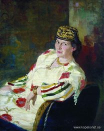 Porträtt av Mara Konstantinovna Oliv