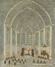 Intérieur d'église