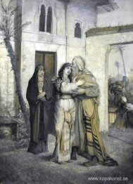 Recha hälsar sin pappa välkomna