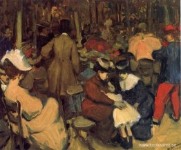 Figurer i en park, Paris