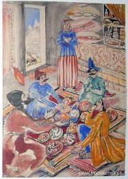 Illustration till "Armeniska folksagor"