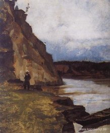 Landskap med brors figur