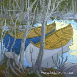 Två kanoter
