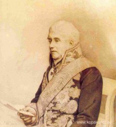 Porträtt av Andrey Yakovlevich Italinsky