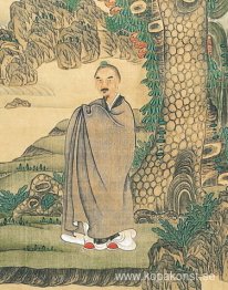 Självporträtt (detalj)