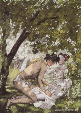 Illustration till romanen Daphnis och Chloe 2