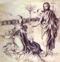 Vår Frälsare visar sig för Maria Magdalena i trädgården