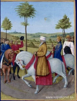 Kejsar Karl IV och Paris dignitärer