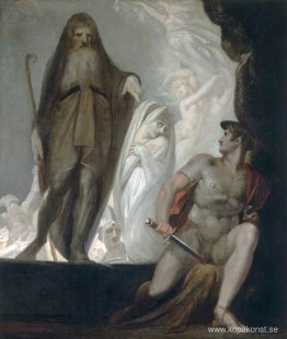 Teiresias förutsäger framtiden för Odysseus