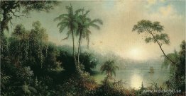 Soluppgång i Nicaragua