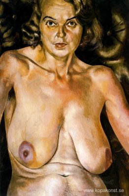 Nakenporträtt av Patricia Preece