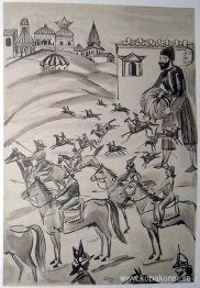 Illustration till "Armeniska folksagor"