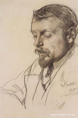 Porträtt av Boris Serebryakov 
