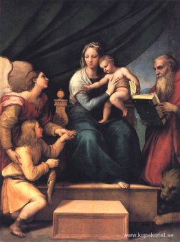 Fiskens Madonna (Madonnan med ärkeängeln Gabriel och St. Hierony