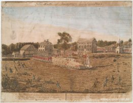 Plåt I. Slaget vid Lexington, 19 april 1775