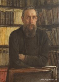 Porträtt av P.A. Kostichev