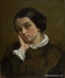 Porträtt av Zélie Courbet