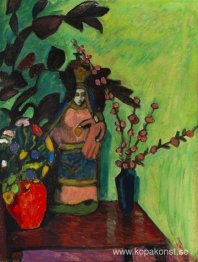 Stilleben med Madonna