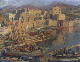14 juli i Collioure