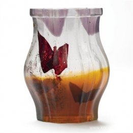 Fjärilstalande glasvas